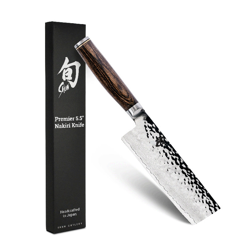 Couteau Nakiri de 5,5 po Shun Premier, Noyer