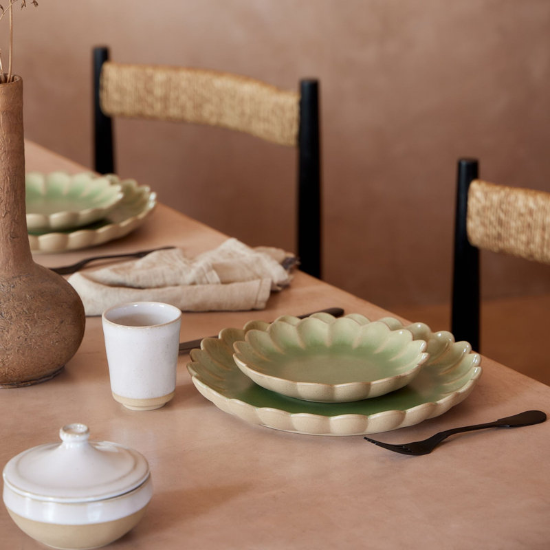 Appetizer Plate Marrakesh, Eucalyptus Green