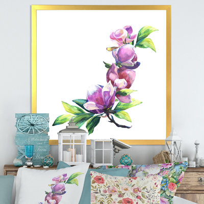 " Flower Arrangement IV " Painting Print