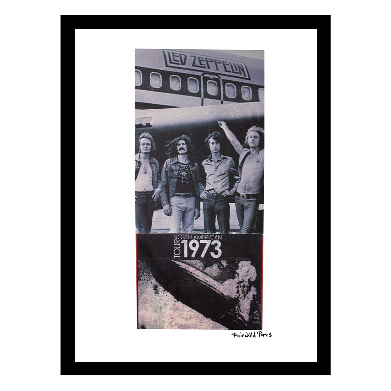 Led Zeppelin Picture Frame Print on