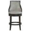 Robroy Upholstered Stool with Solid Wood Frame-59137860-59137898-59138016