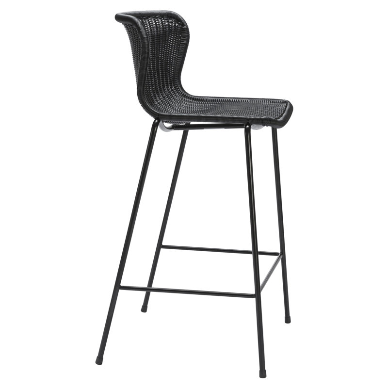 Tabouret de bar 26 po C603, Noir