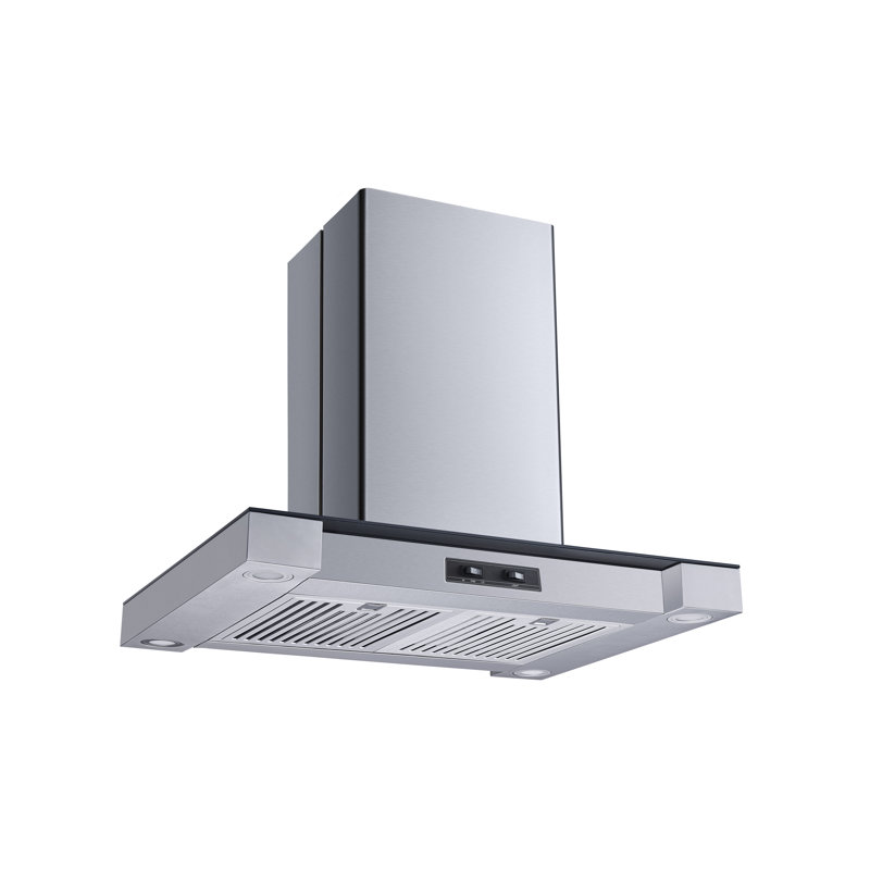 H155C Series 30" 300 CFM Convertible Island Range Hood in Stainless Steel With Filter Included