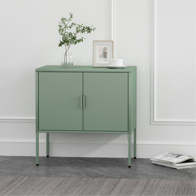 Buffet décoratif vert sauge