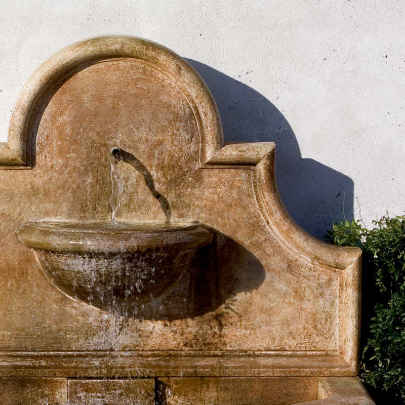 Andalusia Fountain with Light, Age Limestone