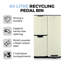 60 Litre Step On Recycling Bin-116110915