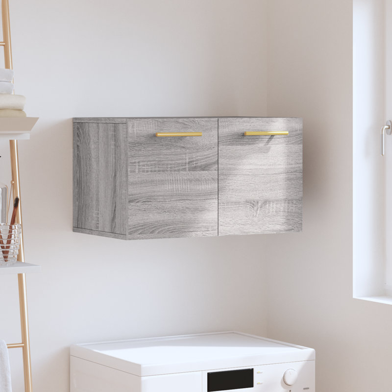 Bathroom Cabinet, Grey Sonoma