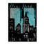 «Retro Cities I» par Jadaya, impression sur toile tendue-20094657