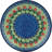 Maraschino Polish Pottery 8" Plate