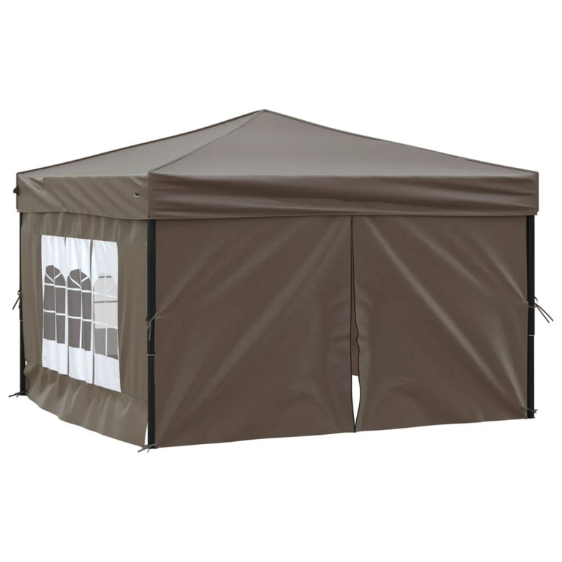 Aliodija 3m x 3m Steel Patio Gazebo, Taupe