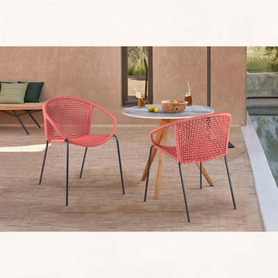 Ensemble de 2 chaises de salle à manger Quilla