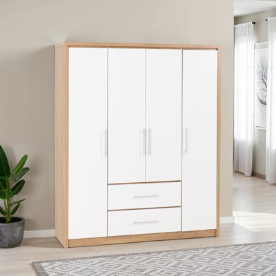 Louisa 4 Door Wardrobe