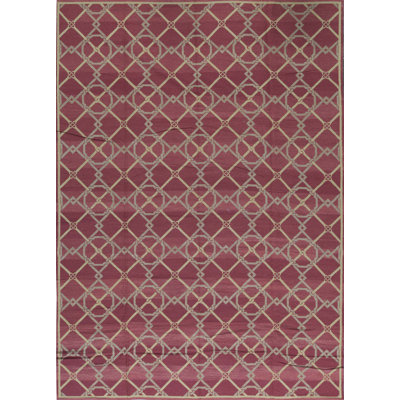 Hand-Knotted High-Quality Red Area Rug