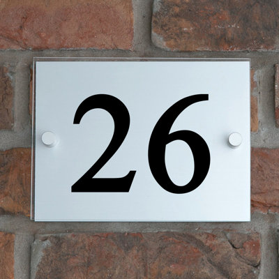 Champy 15cm H Plastic House Number