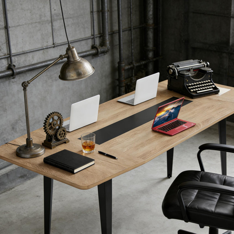 Table de bureau en forme de bateau, table de réunion, table de conférence au design contemporain