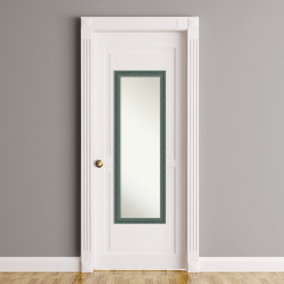 Brentview Solid Wood Rectangle Wall Mirror