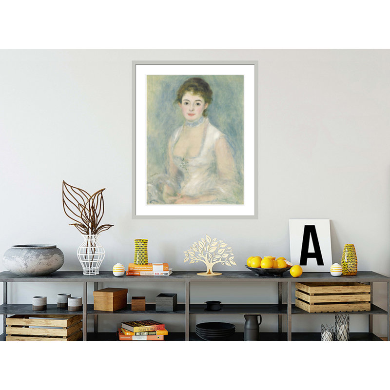 «Madame Henriot» par Pierre-Auguste Renoir, impression giclée encadrée, 41,5 po H x 32,98 po L