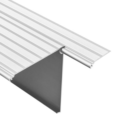 Rampe de porte en aluminium 35,43 po L 6 po pour fauteuil roulant, scooter, vélo et tricycle