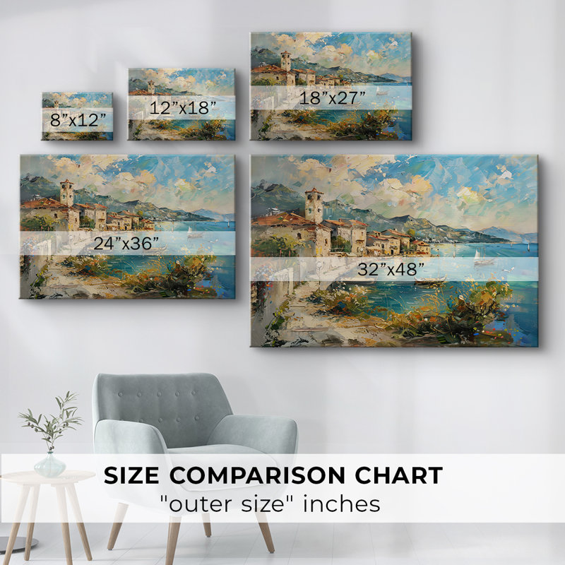 Série Nautical-CXCV -Galerie enveloppée Cavas, 18 x 27