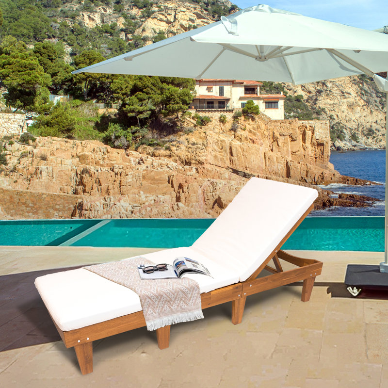 Chaise longue d'extérieur COBER