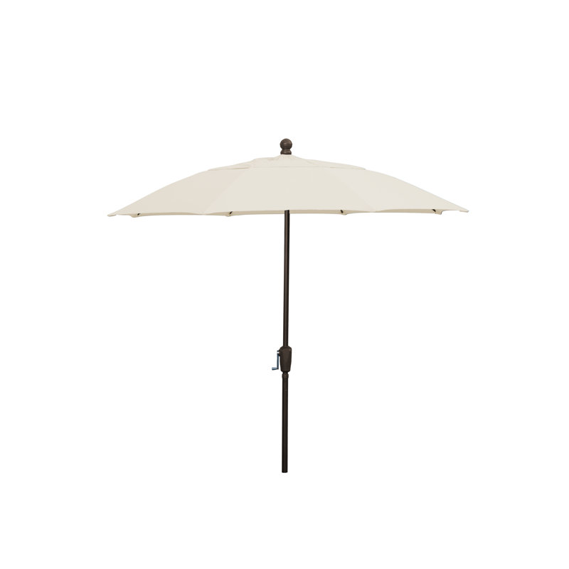 Parasol de marché 8 pi Home Patio, Bronze champagne, Sunbrella® naturel