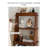 Freestanding Folding Ladder Storage Shelf