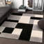 Tapis noir / gris à poils longs Cobina-37328452