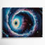 Art mural sur toile mauve Space Helix-971388873
