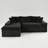 85.70" Turtle Velvet Multifunctional Modular Sofa (left-facing) And (right-facing)-879956940-879956941