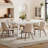 63-Inch Rectangular Wood Dining Table-2088392480
