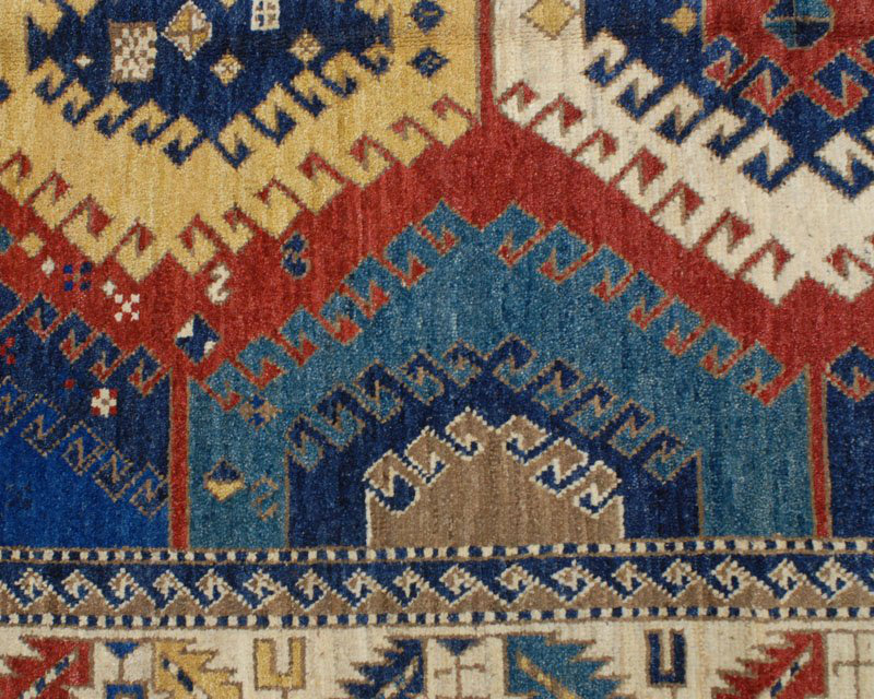 Tufenkian Outlet Kazak Wool Southwestern Area Rug, Rectangle 5' x 7'