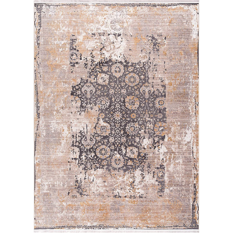 Tapis brun foncé, Tapis de couloir 2 pi 3 po x 13 pi