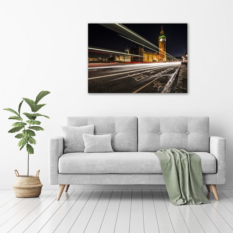 Big Ben London - Wrapped Canvas Print