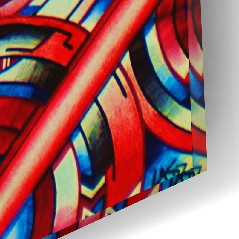 «Hands Of Time» par Abstract Graffiti, H 16 po x l 12 po x P 0,13 po
