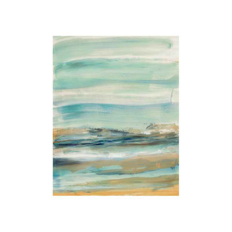 Pelagic Disques V par Elena Carlie - impression, H 60 po x l 47 po x P 1,5 po, Couche de verre