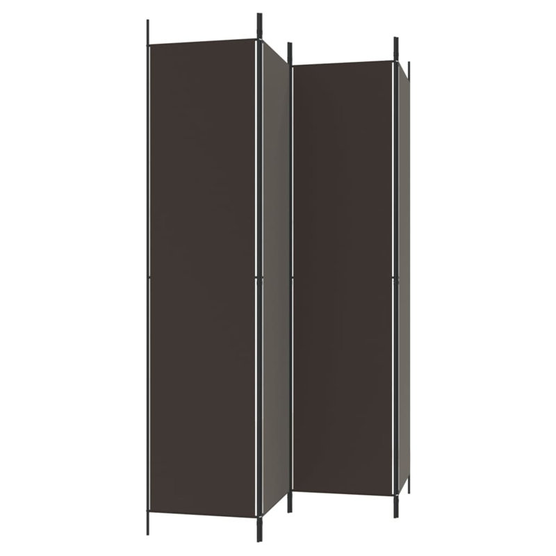 Kasimir Folding Room Divider, 4, 220cm H x 200cm W, White