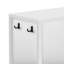 Crédence de rangement 57,5 po à 4 portes et 4 tablettes-1062201386