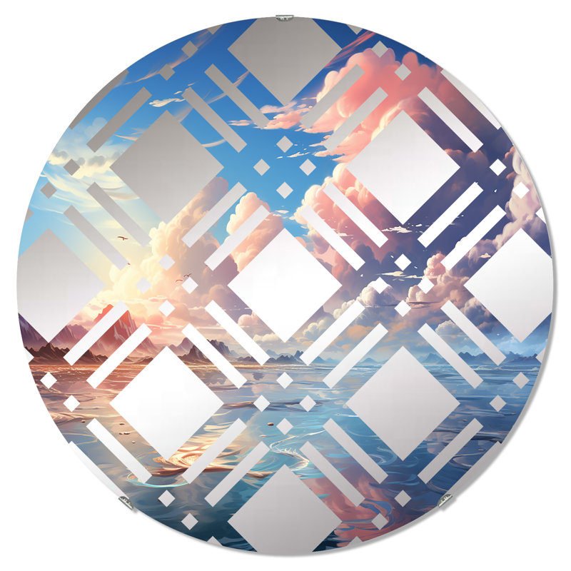 Caelix Circle Mirror, 23.6" x 23.6"