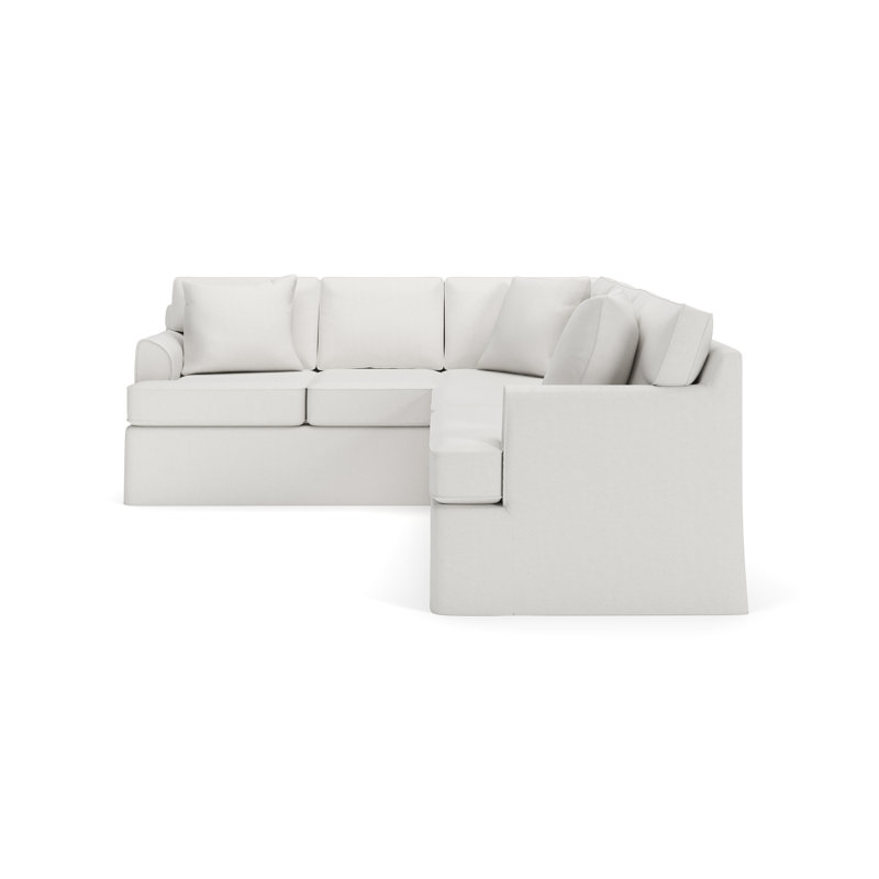 Canapé modulaire 2 pièces Conradina, Orienté à gauche (vu de face), Beige Macarena