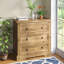 Emerfield 3 Drawer 92Cm W Solid Wood Chest Of Drawers