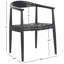 Fauteuil demi-tonneau Ararad