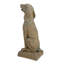 Maude DOG Sitting 71cm Blue Iron Effect-91925181