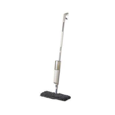 Tower T869008MSH Flexi Spray Mop, Double-sided head, Flexi-neck, Latte & Grey