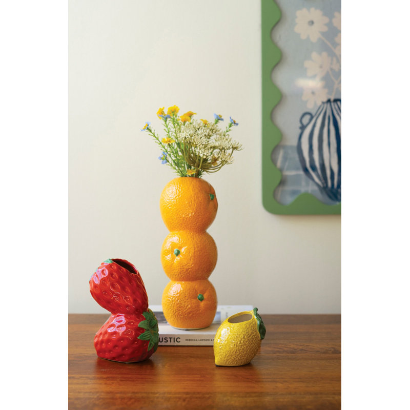 Ensemble de trois vases en céramique, 3