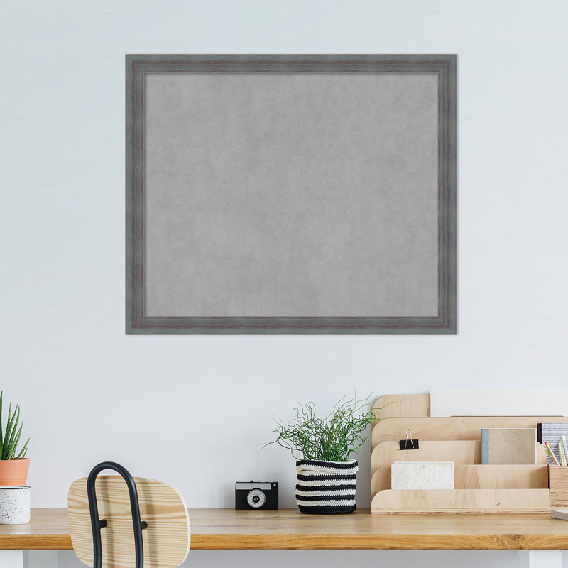 Tableau d'affichage mural magnétique, H 22 po x l 26 po x P 1 po
