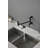 Modern Brass Wall Mount Folding Kitchen Pot Filler Faucet With Swing Arm | Gift Idea-122634008-122634006