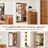 Wall Mounted Full Length Mirror With Shelf And Hook, Multifunctional Design For Space Efficiency In Bedrooms, Living Rooms, And Entrances-1421719216