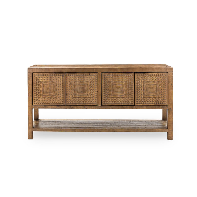 Osiris 4-door Reclaimed Pine Wood Buffet Sideboard