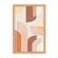 Abstract Retro Geometric by  - Picture Frame Graphic Art on Paper-81387122-131284502-131284580
