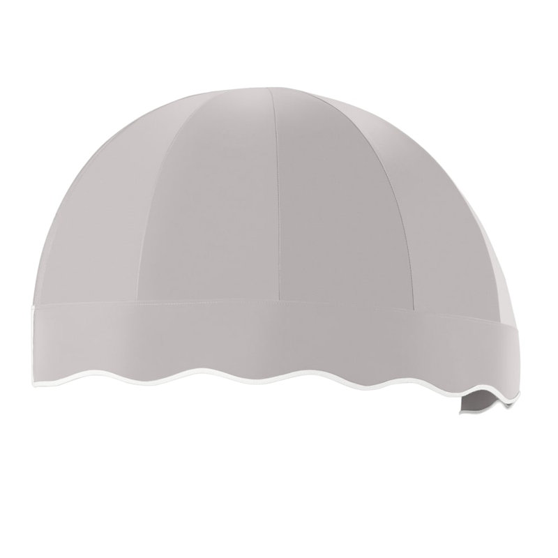 Auvent fixe en tissu acrylique Bostonian Awntech, H 32,25 po x l 52,5 po x P 26,25 po, Gris